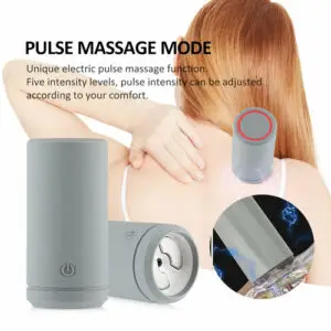 Electric Cupping Massager Vacuum Suction Cups EMS Ventosas Anti